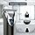 WAHL USA Stainless Steel Lithium Ion 2.0+ Slate Beard Trimmer for Men – Electric Shaver, Nose Ear Trimmer, Rechargeable All in One Men’s Grooming Kit – Model 9864