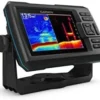 Garmin Striker Vivid 5cv, Easy-to-Use 5-inch Color Fishfinder and Sonars Transducer, Vivid Scannings Sonar Color Palettes (010-02551-00)