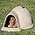 512ohxCAcjL._AC_US40_-1.jpg Petmate Large Dog House Outdoor Weatherproof – Indigo Igloo Dog House, Made in USA, for Large Dogs 50 to 90 pounds, TAUPE/BLACK