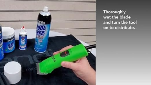 Andis Professional UltraEdge Super 2-Speed Detachable Blade Dog/Pet Clipper, Rotary Motor with Shatter-Proof Housing, Runs Calm & Silent, 14-Inch Cord, for All Dog Coats & Breeds, 120 Volts, Green