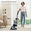 Shark Upright Vacuum, Navigator Lift-Away Deluxe with Large Dust Cup Capacity, HEPA Filter, Swivel Steering, Upholstery Tool & Crevice Tool, Blue, NV360
