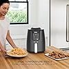 51Hvgo9-vqL._AC_US100_.jpg Ninja Air Fryer | 4 QT Capacity | 4-in-1 Roast, Crisp, Roast, Reheats, & Dehydrates | Dishwasher Safe Parts | 105°F-400°F | Includes 20 Easy & Healthy Recipes | 1550 watt | Grey | AF101