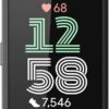 51Z0jIeDFhL._AC_SX425_-1.jpg Fitbit Charge 6 Fitness Tracker with Google apps, Heart Rate on Exercise Equipment, 6-Months Premium Membership Included, GPS, Health Tools and More, Obsidian/Black, One Size (S & L Bands Included)