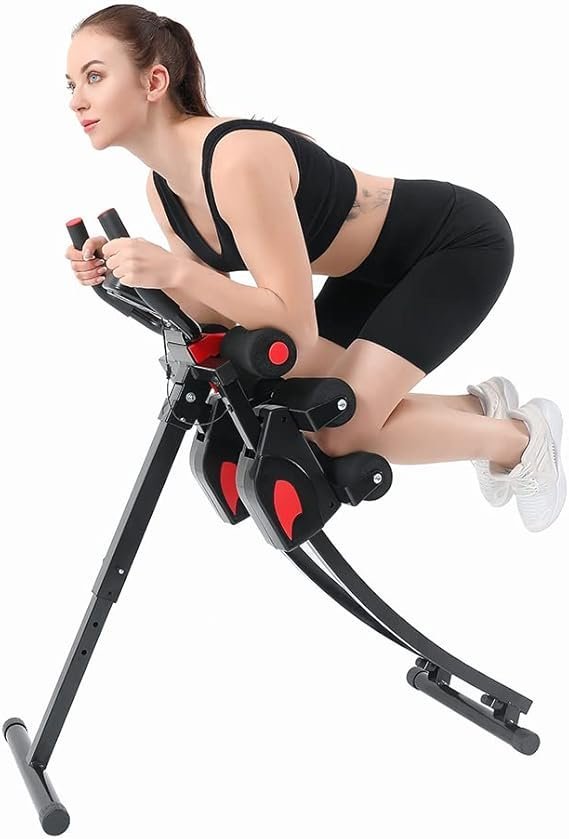 51ZDJaupT4L._AC_SX569_.jpg Fitlaya Fitness ab machine, ab workout equipment for home gym, Height Adjustable ab trainer, foldable fitness equipment.
