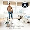 Shark Steam & Scrub Steam Mop, All-in-One Scrubbing and Sanitizing Hard Floor Cleaner, LED Headlights, 4 Dirt Grip Soft Scrub Pads Included, XL Water Tank, Swivel Steering, Hawaiian Grey, S8001