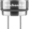KitchenAid 9-Speed Digital Hand Mixer with Turbo Beater II Accessories and Pro Whisk – Contour Silver
