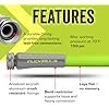 Flexzilla Garden Hose 5/8 in. x 100 ft., Lightweight All-Weather Water Hose, Durable and Flexible, Leak-Free Connections