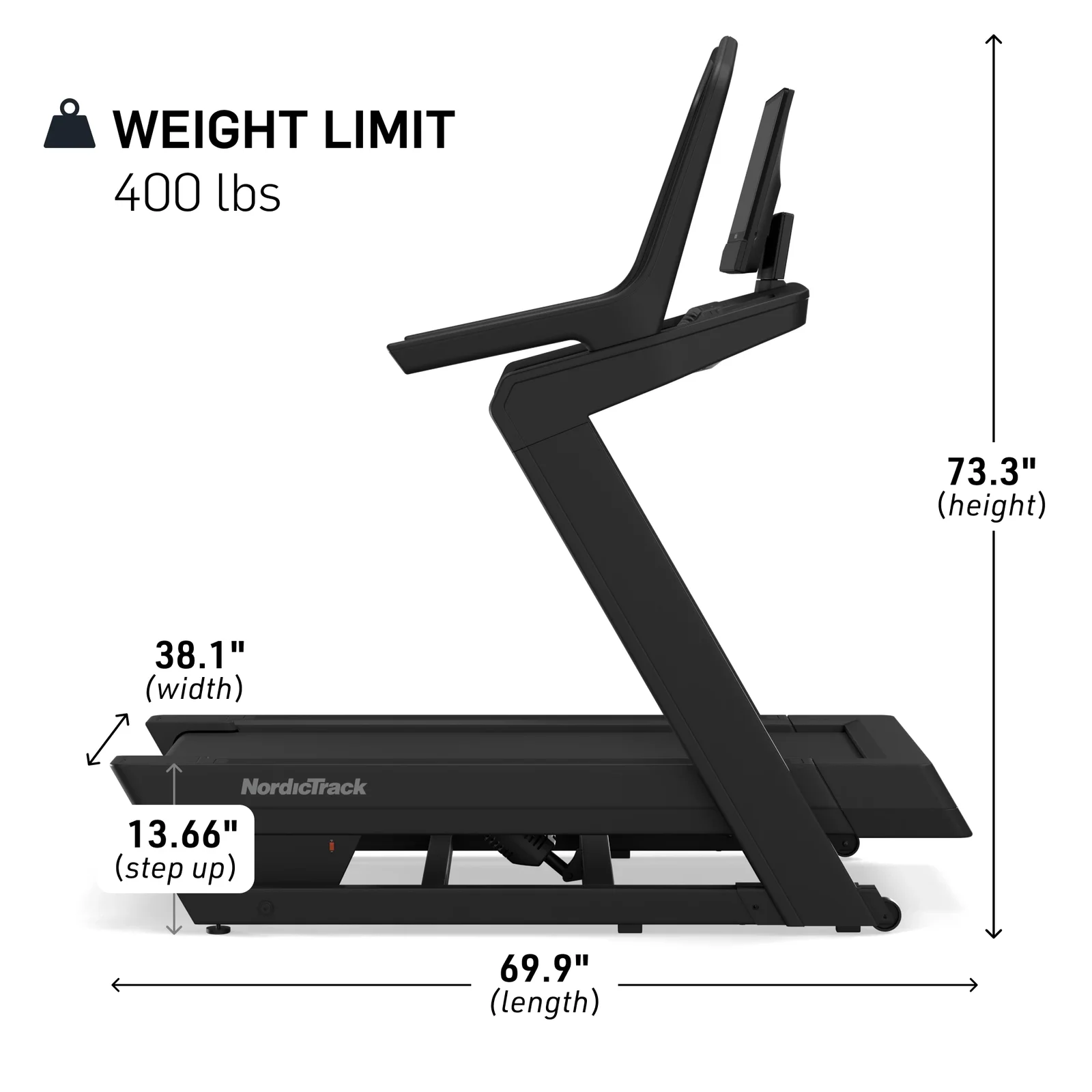 NordicTrack X24 Incline Trainers Treadmills