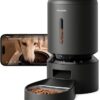 61-1iWVpesL._AC_SX679_.jpg PETLIBRO Automatic Cat Feeder with Camera, 1080P HD Video with Night Vision, 5G WiFi Pet Feeder with 2-Way Audio, Low Food & Blockage Sensor, Motion & Sound Alerts for Cat & Dog Single Tray