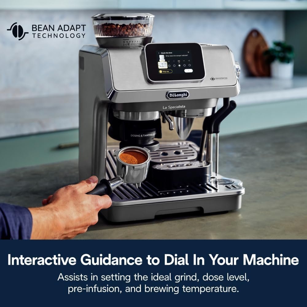 618kam4HLmL._AC_SL1000_.jpg De’Longhi La Specialista Touch Espresso Machine with Cold Brew