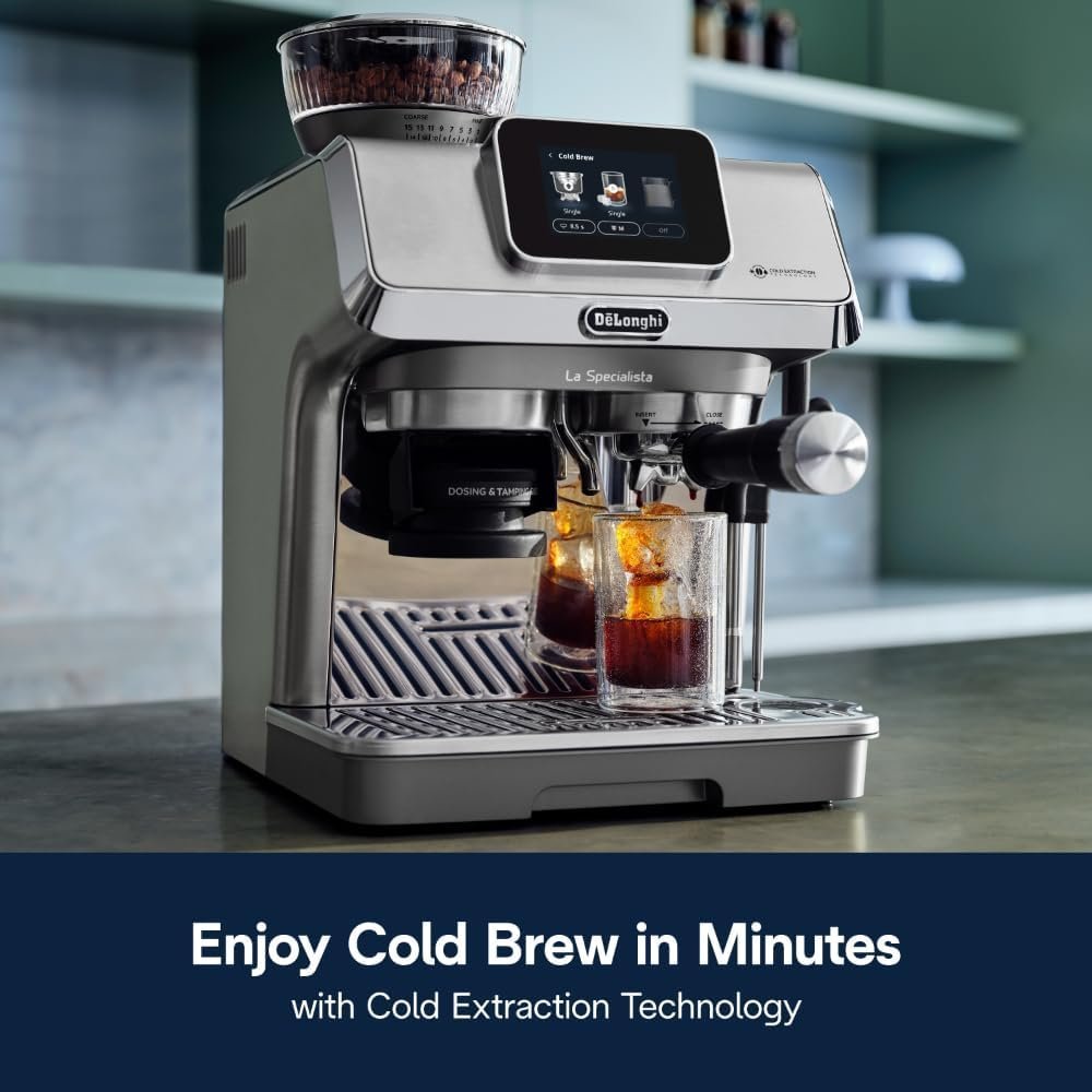 61DOltyNcGL._AC_SL1000_.jpg De’Longhi La Specialista Touch Espresso Machine with Cold Brew