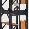 Aivituvin Outdoor Catio Cat Enclosure on Wheels