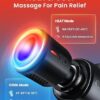 61RQZp57P9L._AC_SX569_.jpg RENPHO Active Thermacool Deluxe Massage Gun Deep Tissue with Charging Stand, Mothers Day Gifts Back Massager with Heat and Cold Head, Percussion Body Muscle Masajeador for Athletes Pain Relief