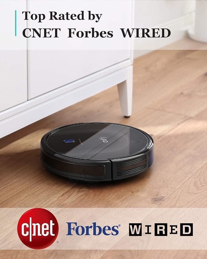 61U3Vs31B3L._AC_SX679_-1.jpg eufy Robot Vacuum 11S MAX, Super Thin, Powerful Suction, Quiet, Self-Charging Robotic Vacuum Cleaner, Cleans Hard Floors to Medium-Pile Carpets, Black