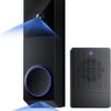 61YL9fAI6dL._AC_SX569_.jpg WYZE Wireless Duo Cam Video Doorbell (Chime Included), Battery Powered, 2K Full HD Video, 2 Cameras (People and Package), 2-Way Audio, Color Night Vision