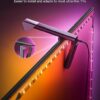 61wkeoLaRUL._AC_SY679_.jpg Govee TV Backlight 3 Lite with Fish-Eye Correction Function Sync to 75-85 Inch TVs, 16.4ft RGBICW Wi-Fi LED Strip Lights with Camera, 4 Colors in 1 Lamp Bead, Voice and APP Control, Adapter
