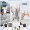71-eYVaUgL._AC_SX425_.jpg ARENTI Baby Monitor with 2 Cameras, 2K/3MP WiFi 6 Camera and Audio, 5-inch Wireless Screen, Smartphone App, Super Night Vision, Crying Detection, Auto Tracking, Temp&Humidity Sensor (D3 Set)