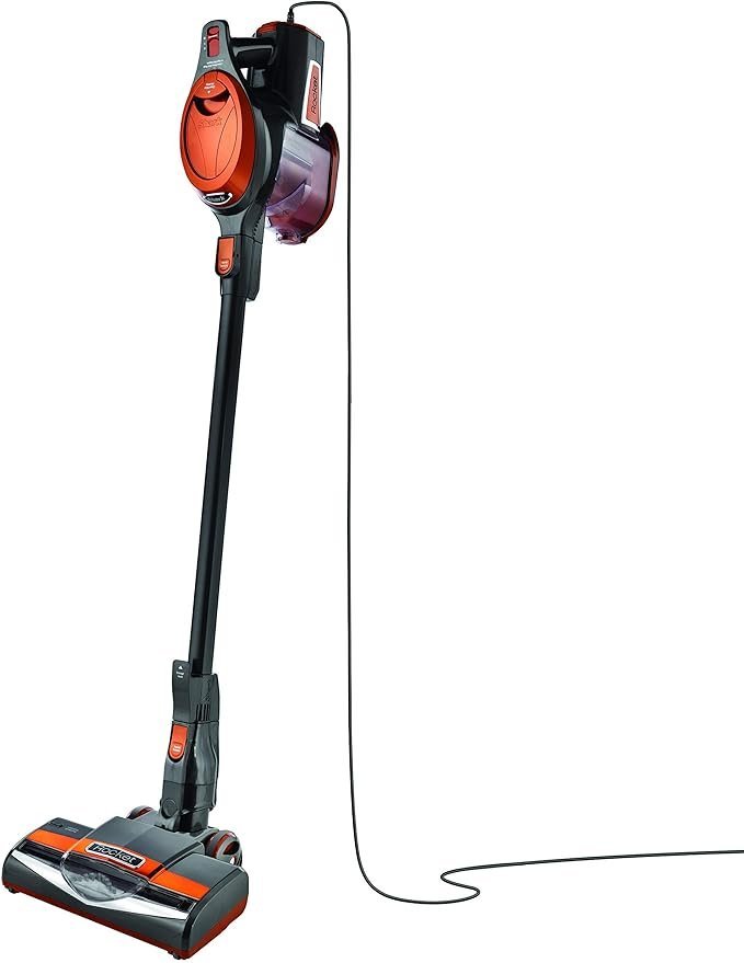 7135gJlVfzL._AC_SX679_.jpg Shark Rocket Ultra-Light Corded Bagless Vacuum for Carpet and Hard Floor Cleaning with Swivel Steering (HV301), Gray/Orange