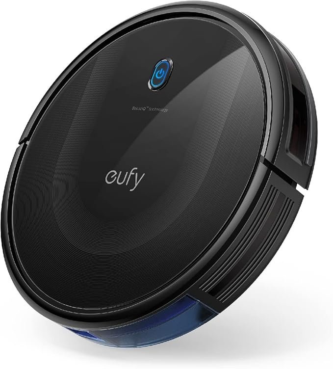 7162dbcZW3L._AC_SX679_.jpg eufy Robot Vacuum 11S MAX, Super Thin, Powerful Suction, Quiet, Self-Charging Robotic Vacuum Cleaner, Cleans Hard Floors to Medium-Pile Carpets, Black
