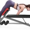 FF Finer Form Multi-Functional Weight Bench for Full All-in-One Body Workout – Adjustable Workout Bench Press for Home Gym, Fitness equipment for Back HyperExtension, Roman Chair Exercise, Sit up
