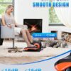 Putnen Under Desk Elliptical Machine, Electric Elliptical Leg Exerciser for Seniors with 12 Adjustable, Portable Quiet Elliptical Exercise Machine, Seated Pedal Exerciser with Remote Control