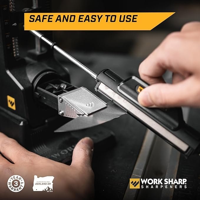 71QF3USTTL._AC_SX679_.jpg Work Sharp Precision Adjust Elite Knife Sharpener – Adjustable Knife Sharpening System – For Hunting, Serrated & Kitchen Knives