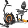 71RoGbJ5T5L._AC_SX569_.jpg Recumbent Exercise Bike for Home Use, Quiet Recumbent Stationary Bikes for Adults & Seniors, 16-Level Resistance, Adjustable Seat, Supports 400LB, Pulse Sensors & LCD Display