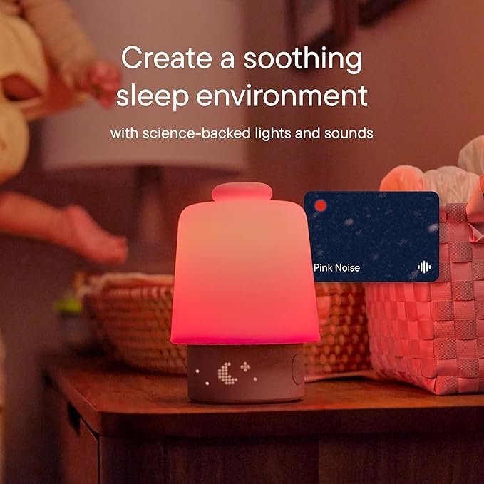 71U7RpA5xEL._AC_SX679_.jpg Hatch Baby Sound Machine, Night Light (Putty) | Sleep Support | Registry Essential, Routine Builder, Time-to-Rise Alarm Clock, White Noise, Nursery Stories, Toddler Kids (Wi-Fi)