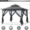 71X5hT-vp1L._AC_SX679_.jpg ABCCANOPY 10x10 Patio Gazebo with Mosquito Netting