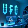 71b8x-LTZnL._AC_SY679_.jpg Govee Glide Hexa Light Panels, RGBIC Hexagon LED Wall Lights, Wi-Fi Smart Home Creative Wall Lights with Music Sync, Works with Alexa Google Assistant for Indoor Gaming Decor, 10 Pack
