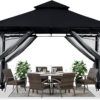 71sLZz42AkL._AC_SX679_.jpg ABCCANOPY 10x12 Patio Gazebo with Mosquito Netting