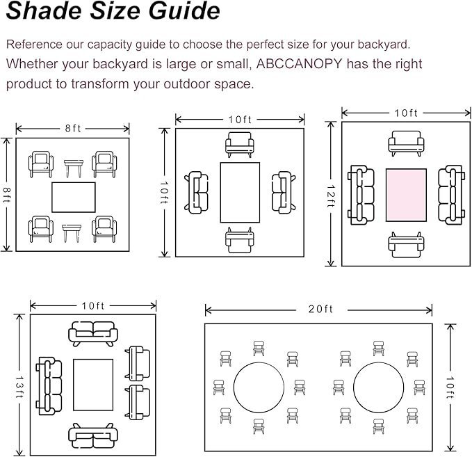 71teM6tTRL._AC_SX679_.jpg ABCCANOPY 10x12 Patio Gazebo with Mosquito Netting