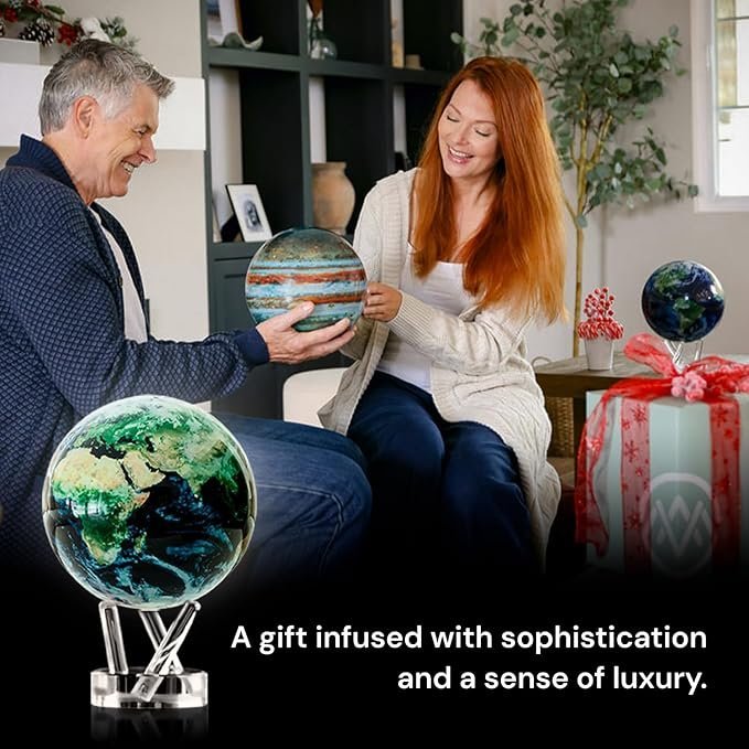 71ztTyslLIL._AC_SX679_.jpg MOVA Globe – Earth with Clouds Classic (4.5″) | Self-Rotating Globe Powered by Light | Silent Motion, No Batteries or Wires | Unique Desk Decor or Gift for Space Lovers