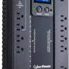CyberPower EC850LCD Ecologic UPS Battery Backup and Surge Protector, 850VA/510W, 12 Outlets, ECO Mode, Compact, UL Certified