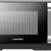 81Che8RaQ7L._AC_SX679_.jpg Chefman MicroCrisp Countertop Microwave Oven and Convection Oven, with Integrated Crisper, Guided Touchscreen Interface, 10 Power Levels, Mute Function, and Eco Mode, 1800W and 0.8 Cu. Ft. – Black