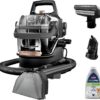 BISSELL Little Green HydroSteam Multi-Purpose Portable Carpet and Upholstery Cleaner, Car and Auto Detailer, 3618