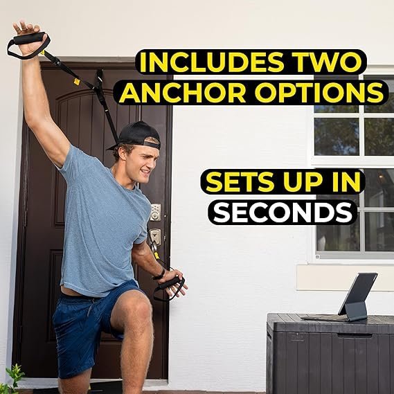 81TvITzrKdL._AC_SX569_.jpg TRX GO Suspension Trainer, At Home, Portable Gym Workout, For Strength Training, Full Body Exercise Equipment