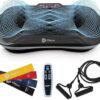 81YYeYhwUBL._AC_SX569_.jpg Lifepro Waver Vibration Plate Exercise Machine for Lymphatic Drainage, Muscle Activation, Full-Body Workout Vibrating Platform with Loop Bands, Fitness Equipment for Strength Toning & Fat Loss
