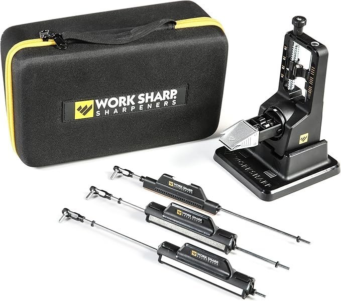 81bdjza9qIL._AC_SX679_.jpg Work Sharp Precision Adjust Elite Knife Sharpener – Adjustable Knife Sharpening System – For Hunting, Serrated & Kitchen Knives