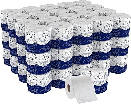 81kbJZ-KTxL._AC_SX425_.jpg Georgia-Pacific Angel Soft Ultra Professional Series 2-Ply Embossed Toilet Paper by GP PRO (Georgia-Pacific), 16560, Paper, 60 Count (Pack of 1), White 24000 sheets per case