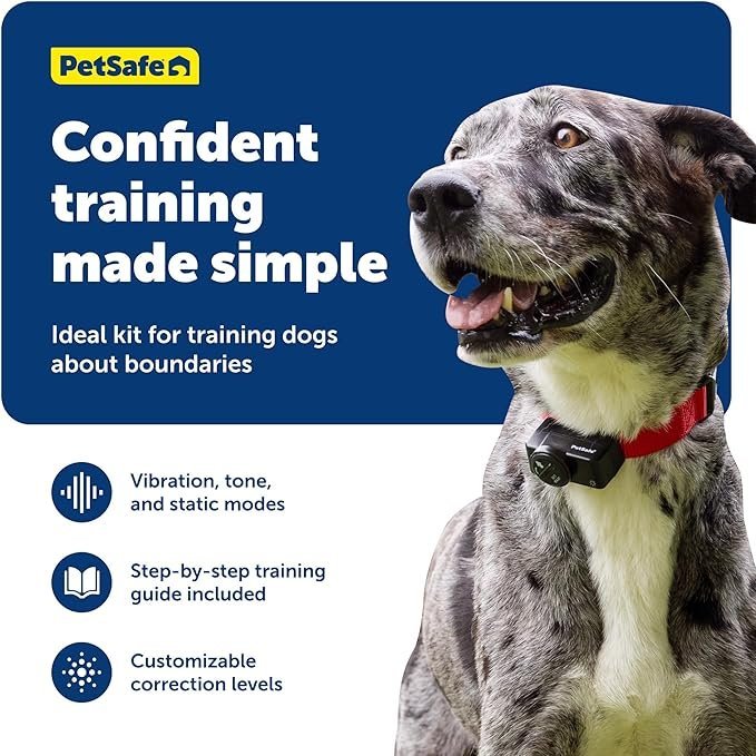81vp76tIhL._AC_SX679_.jpg PetSafe Wireless Pet Containment System – Original Wireless Electric Fence for Dogs – Covers Up to 1/2 Acre – for Pets 8lb+