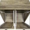 91aYw4eHCuL._AC_SX466_.jpg Household Essentials Laundry Sorter Cabinet, Oak Finish