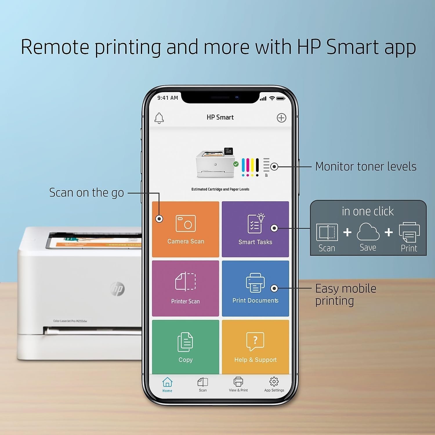 977.jpg Hp Color Laserjet Pro M255dw Wireless Laser Printer