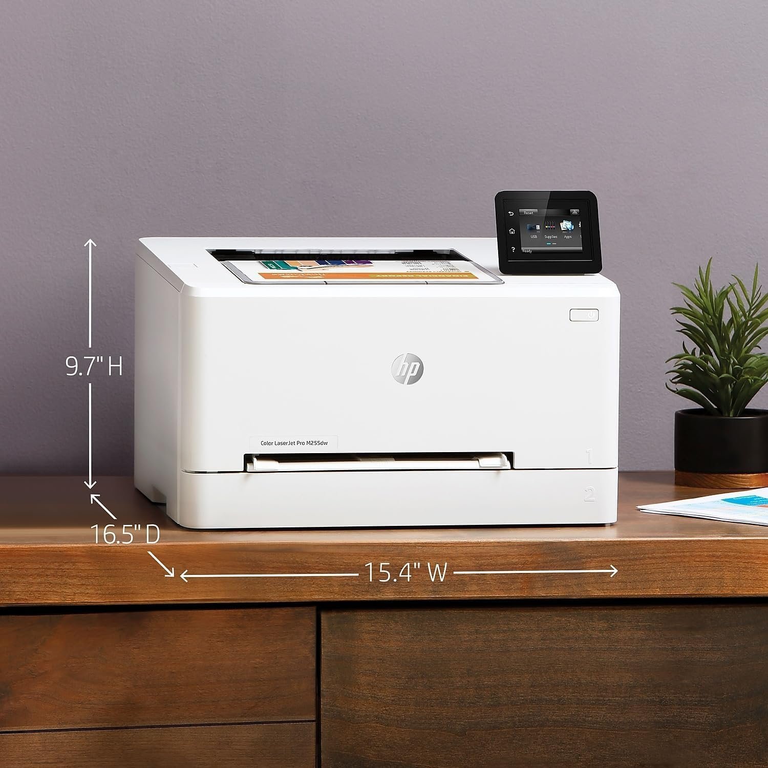 978.jpg Hp Color Laserjet Pro M255dw Wireless Laser Printer