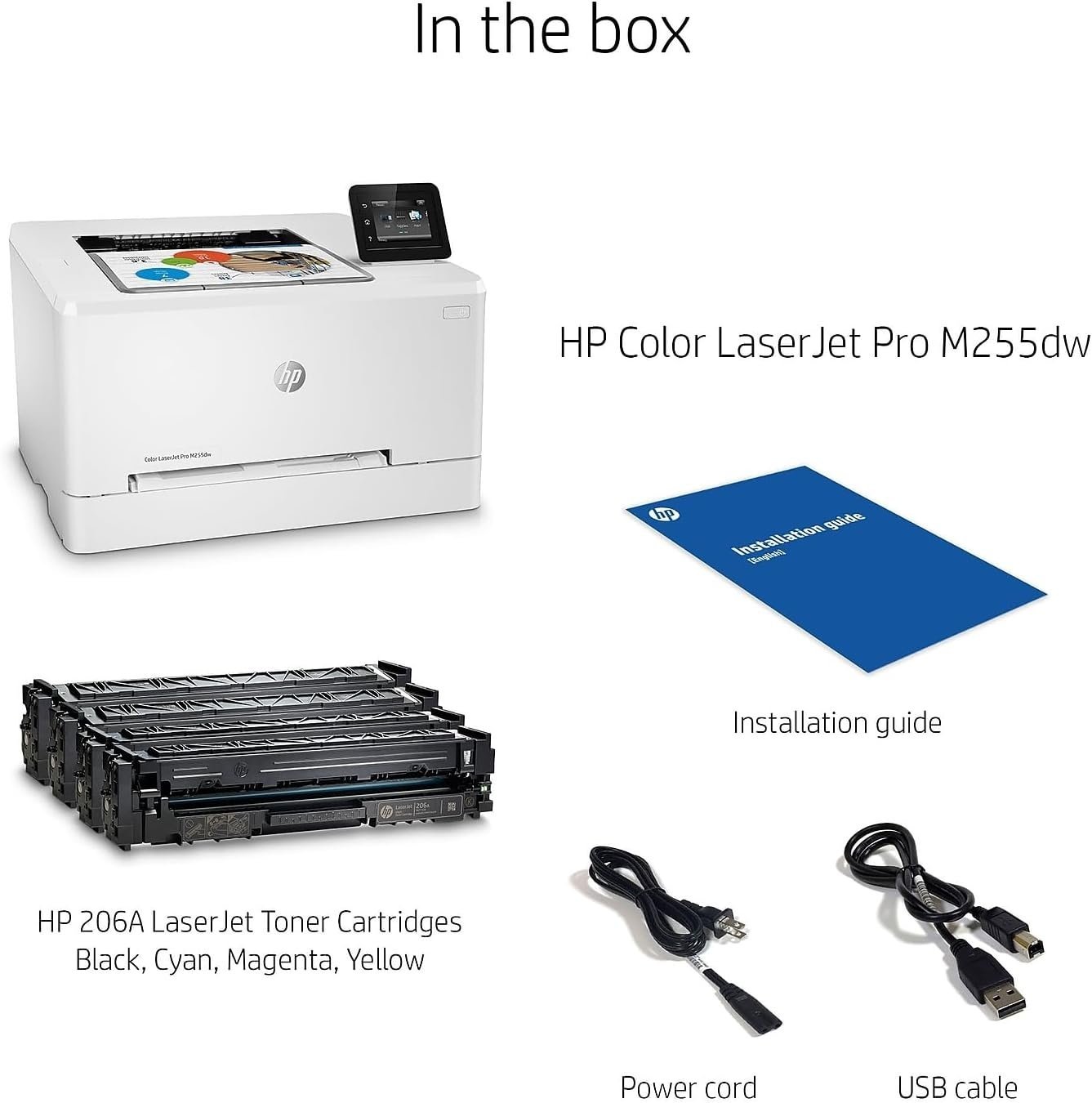 979.jpg Hp Color Laserjet Pro M255dw Wireless Laser Printer