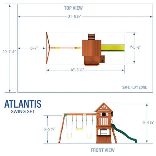 Atlantis-Swing-Set-Diagram.webp Backyard Discovery Atlantis Wooden Swing Set