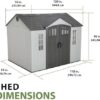 B07ZGBPWV2-4-1756086014391.jpg Lifetime 60243 10 x 8 Ft. Outdoor Storage Shed