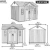 B07ZGBPWV2-6-1756086014391.jpg Lifetime 60243 10 x 8 Ft. Outdoor Storage Shed