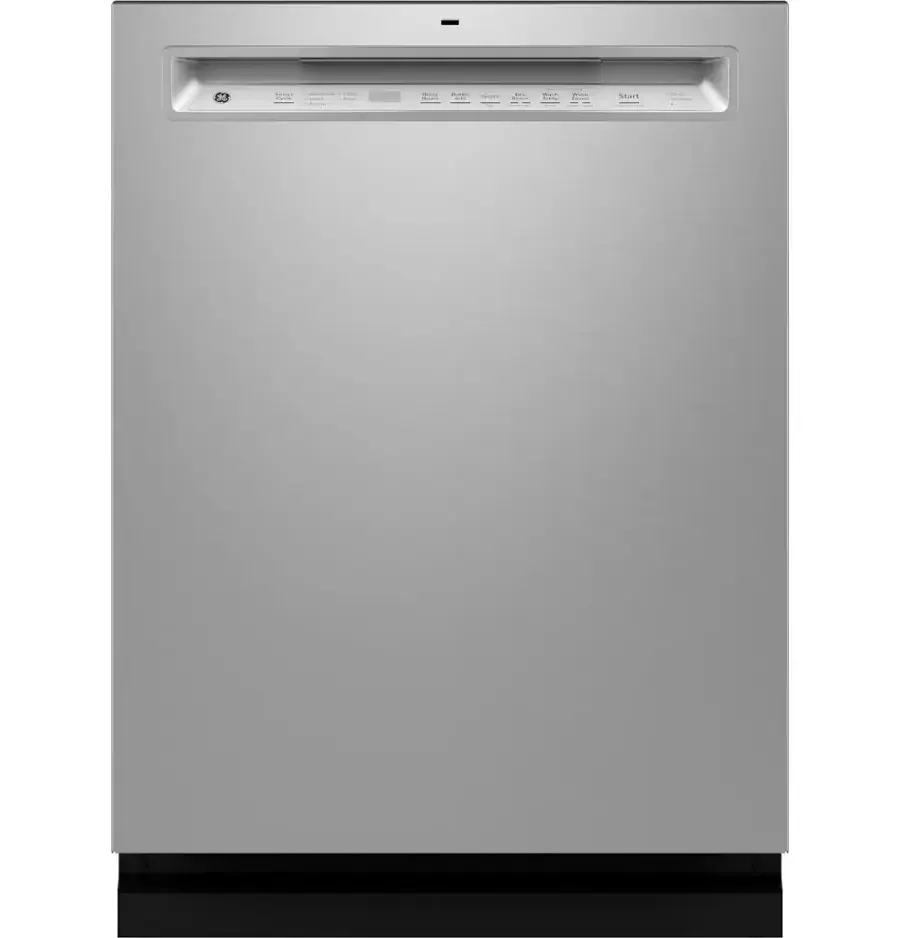GE – 24″ Front Control Built-In Tub Dishwashers with 3rd Rack, Sanitize Cycle and 47 dBA – Stainless Steels