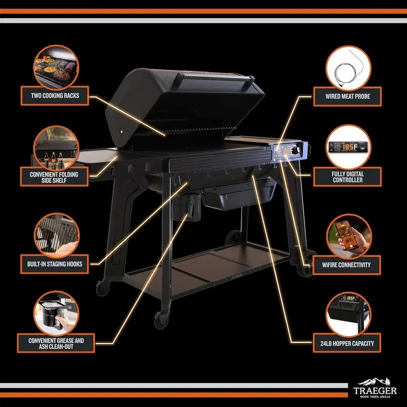 Traeger Ironwood 885 Pellet Grills